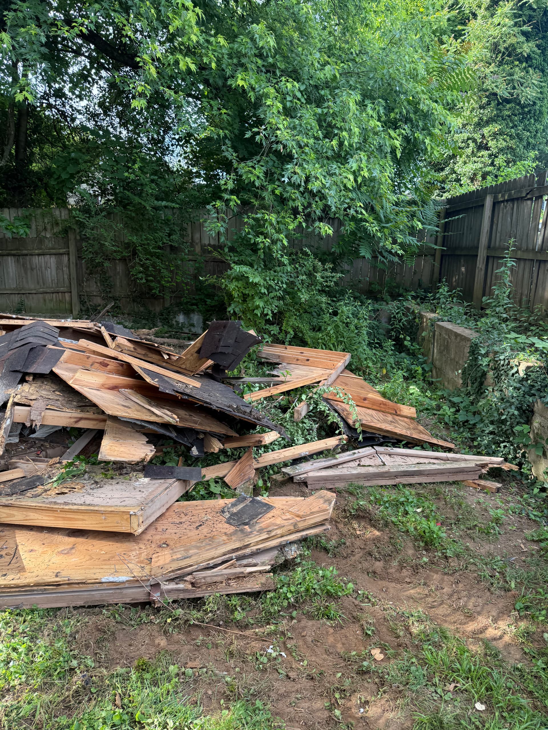 Old Shed Torn Down and Hauled Away - No Stress, No Mess