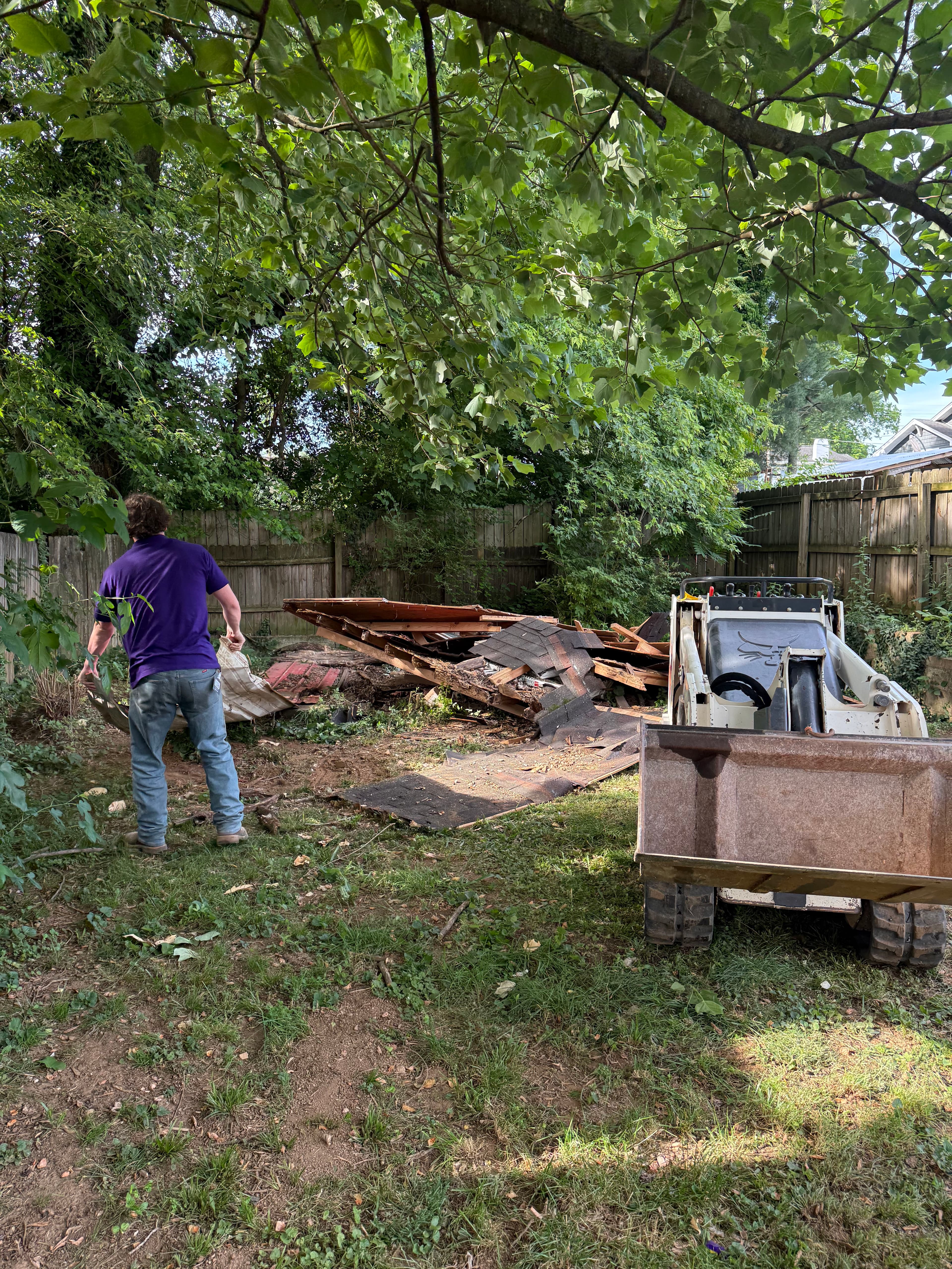 Project Old Shed Torn Down and Hauled Away - No Stress, No Mess image