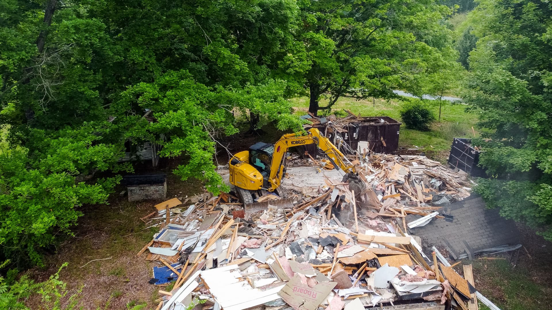 Fully Insured House Demolition Done Right in East Tennessee image