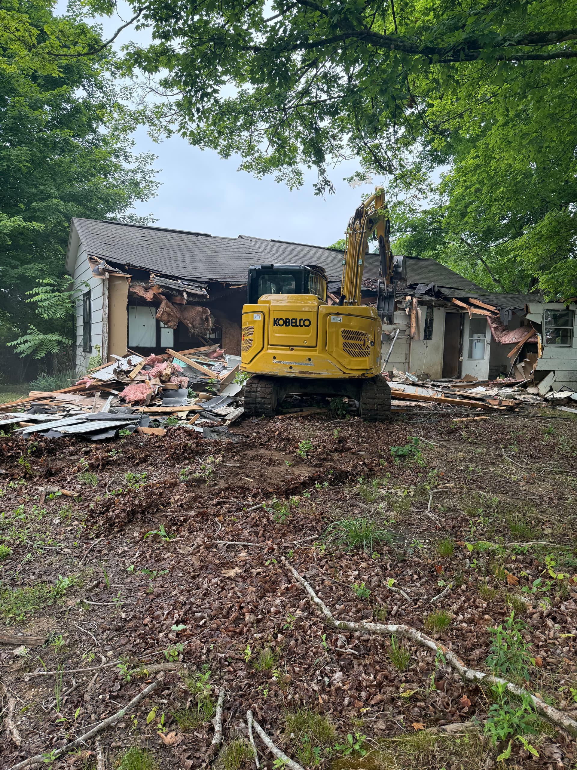 Gallery photos for Heavy Equipment House Demolition Done Right: Image #1